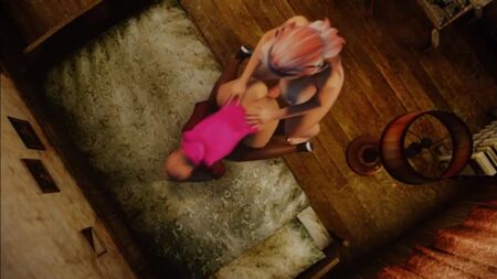 人妖继母故事 2 - 3D 双性人色情动漫 #双性人