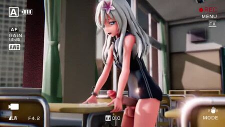 MMD - FUTA RO-500 自慰与手交