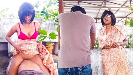 操蜜月中的妻子的妹妹——印度德西语色情故事