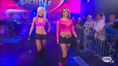 [#My1] TNA Impact Wrestling 2014年10月4日 - “Beautiful People”出场