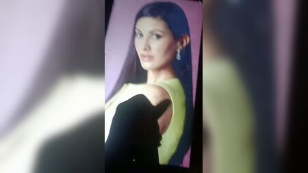 我的宝贝艾米拉·达斯图尔 性感（射精与口水）致敬