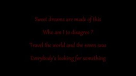 玛丽莲·曼森 - 《Sweet Dreams》（歌词）