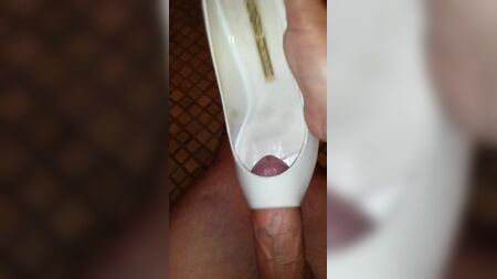 我朋友女朋友那双他妈的高跟水牛纹露趾高跟鞋