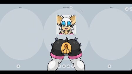 Fapwall 怪异的hentai游戏《蝙蝠少女茱尔》被三根肉棒肛交