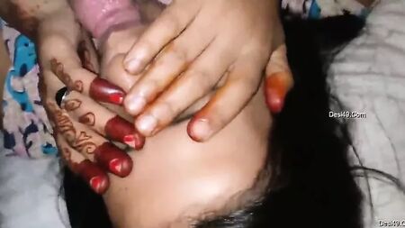 印度式害羞妻子口交，印地语配音，第5部分