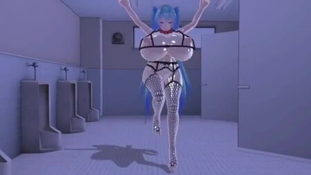 MMD R-18 巨乳初音未来 GENTLEMAN