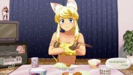 3D狼女孩