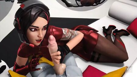 《堡垒之夜》Demi Hot Handjob