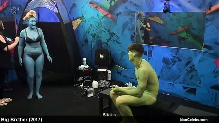萨姆·查洛纳在《老大哥》2017季中的正面裸照及内衣照
