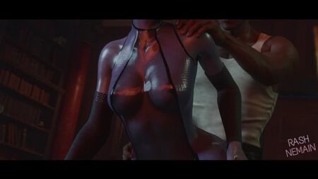 (声音）Liara T'Soni 性爱 [质量效应, RashNemain;色情;Hentai;R34;2K;Blender;色情;hentai]