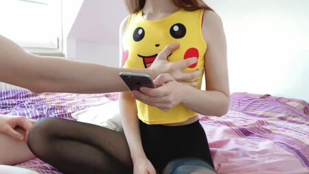 PornHub, 荡妇, 护送, 丝袜, Creampie, Blowjob, Fiamur, Rimming, Full