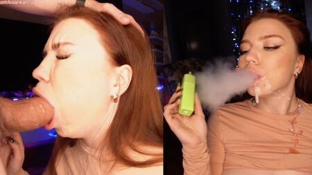 吸烟和吮吸。吸烟！