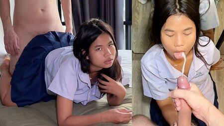 18岁泰国女学生逃课做爱