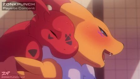 毛茸茸的Yiff、雷纳蒙、数码兽、Zonkpunch、色情、性