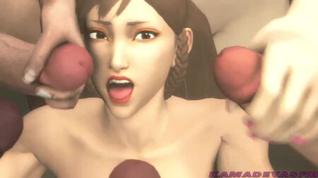 3D色情片 - 终极锦标赛 — 春丽 vs 韩珠莉（未删减版）