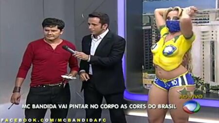 MC Bandida 做客《Balanço Geral》直播 | Brazilian Girls braziliangirls