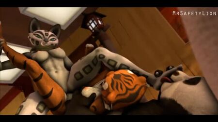 MrSafety 制作的《功夫熊猫》虎妞大师色情恶搞版