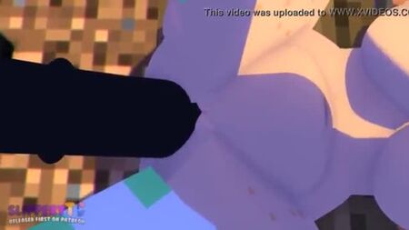 琥珀 x 马（作者：SlipperyT） (#minecraft #sex #porn #animation)