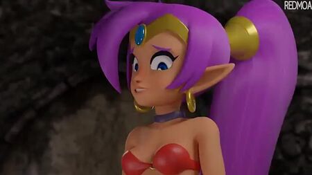 3D游戏 色情 变态 性爱 珊塔（Shantae）模型 足交