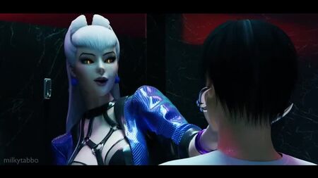 《英雄联盟》Hentai | LoL 色情 | [英雄联盟色情] KDA 伊芙琳 - 2020 世界赛冠军奖励 (milkytabbo)