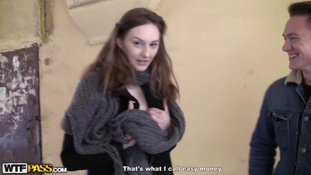 Сняли скромнягу и трахнули в бане(Пикап, сьем за деньги, мжм, wtfpass, на улице, групповое, молоденькие, студенты, Русское порно