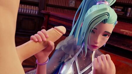 塞拉芬 KDA 3D 色情片