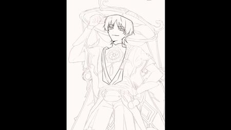 【IbisPaintX速绘】斯卡拉穆切 [] 《原神》 作者：bbebbeat