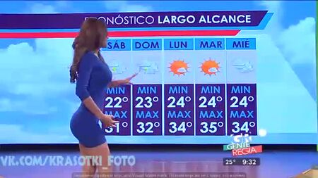 天气预报主播 Yanet Garcia（色情、性爱、情色、美臀、booty、肛交、臀部、巨乳、boobs、Brazzers）
