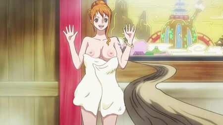 波雅·汉考克 × 娜美 - 大胸；裸体；全裸；大屁股；肛门；阴部；3D色情成人动漫；[海贼王]