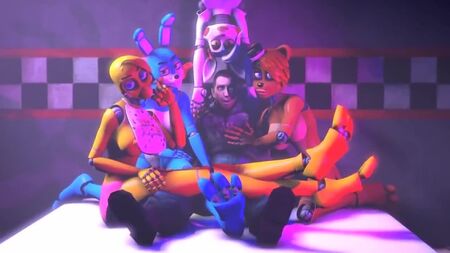 [FURR Animations - FNAF 机械人偶学校] 《五夜惊魂：动漫版》——完整版（SFM FNAF 动画）