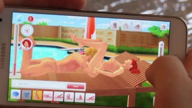 Жамбастары кең жалаңаш әйел бейне