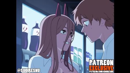力量 | 链锯人 | hentai | Хентай | 动画 | Анимация | [4K] (作者：Suiresnu)