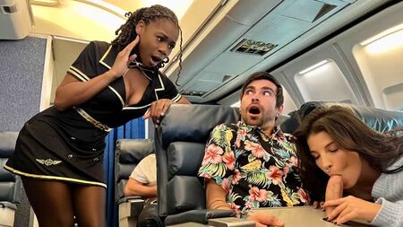 [Brazzers] LaSirena69、Hazel Grace——《Jet Set Jizzers》