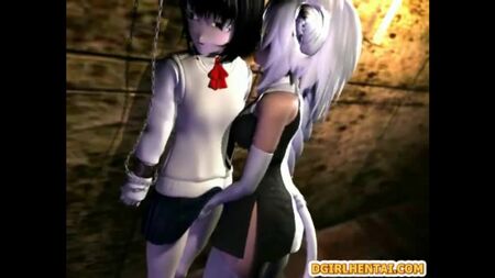 猫娘变性人贫民窟性交，被锁链捆绑