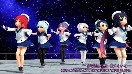 [MMD]舰娘 择捉·松轮·佐渡·对马·福江·平户 马哟伊传说｛着衣版｝
