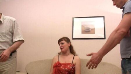 一位老妇的双口交