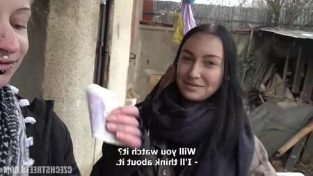 捷克语：捷克街头 127（色情、性、搭讪、完整、XXX、第一人称视角、金钱、胸部、青少年、口交、射精、公共场所）