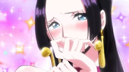《海贼王》动画剪辑版：波雅·汉考克裸露的色气场面