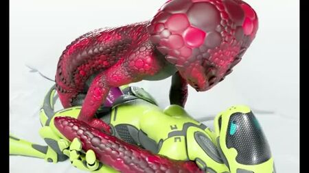3D Yiff 毛茸茸色情 E621 FYE 蛇形鳞片机器人女孩